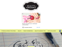 Tablet Screenshot of beautyandconfidence.com